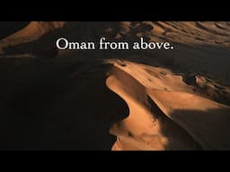 Drone Photography in Oman's Empty Quarter Desert (Mavic 3 Cine)