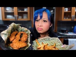 eating wingstop & reading assumptions about me!