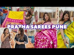 PUNE’s Stunning NEW HOTSPOT for HANDLOOM Silk Sarees! Pratha by Kavita Koparkar