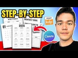 How to Create a KDP Planner for FREE with Canva for Amazon KDP