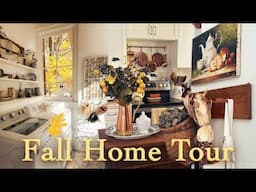 FALL HOME TOUR 2024: Rustic, Vintage Fall Decor in a Victorian Country House