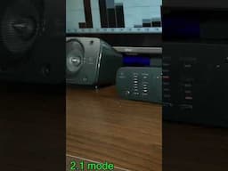 Logitech z906 sound & bass test