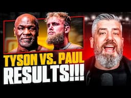 LUKE THOMAS *LIVE* TYSON vs JAKE PAUL RESULTS and WATCHALONG