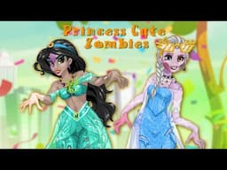 Princess Cute Zombies - Dress Up Games - Halloween Game 🎃