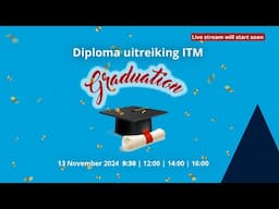 Diploma uitreiking ITM