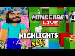 Minecraft Live Highlights -  தமிழ் | New BIOME, MOB and MOVIE