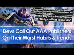 AAA publishers get called out by Warhammer Space Marine 2, Metaphor Refantazio, & PlayStation devs