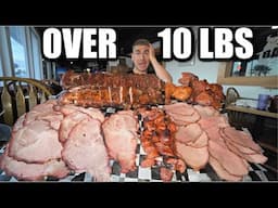 "YOU CAN'T BEAT THAT" FLORIDA'S BIGGEST BBQ CHALLENGE (It's Massive) | Joel Hansen Raw