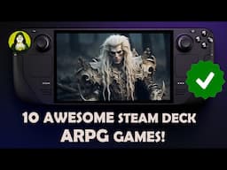 Best 10 Action RPG Games like Diablo on Steam Deck | Verified Games only!