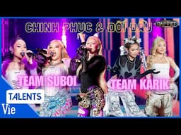 Đắm chìm trong top bản rap cực slay của nữ rapper team Karik và team Suboi qua 2 vòng đấu Rap Việt