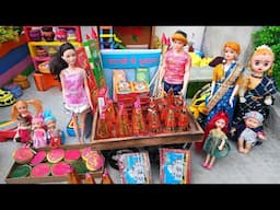 Barbie Doll All Day Routine In Indian Village/Sita Ki Kahani Part-287/Barbie Doll Bedtime Story||