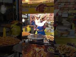 Flaming kebab in Kuala Lumpur, Malaysia