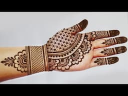 Latest Simple Mehandi design |Fronthand Mehndi design |Easy Mehandi 2025 |Mehandi ka design |Mehandi