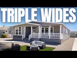 6 INCREDIBLE Triple Wide Mobile Homes | The Ultimate House Tour Pt. 2