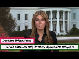 Deadline White House [4PM]  11/25/24 | 🅼🆂🅽🅱️🅲 BREAKING NEWS TODAY November 25, 2024