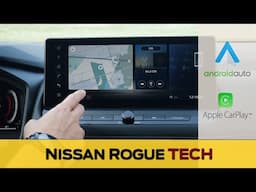 Media Screen in the 2024-2025 Nissan Rogue | Apple CarPlay, Android Auto, Navigation and more!