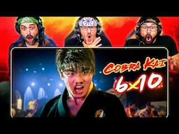 CRAZY ENDING!! COBRA KAI Season 6 Episode 10 REACTION!! 6x10 Breakdown & Review | Netflix