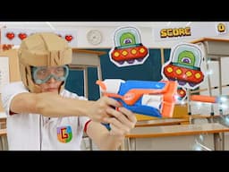 NERF Battle: Paper Alien Invasion 中二宇宙人