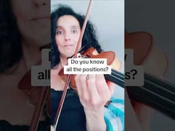 How To Know In Which Position You Are Playing On The Violin 🎻