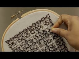 Easy Geometric Embroidery for Beginners: Create Stunning Patterns Step by Step Tutorial