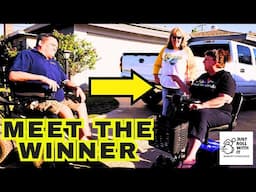 💥WINNING MOMENT! We GIVE AWAY a LIFE CHANGING Mobility Scooter!