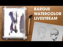 Bargue Watercolor Demo with Liron Yanconsky