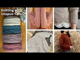 Knitting Patterns for Unspun Yarn I Nutiden (Part 2)