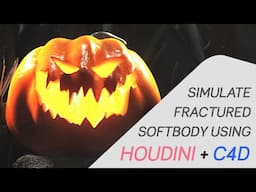 Fractured Softbody Tutorial - Houdini + Cinema4D