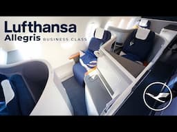 Lufthansa's NEW ALLEGRIS Business Class | Privacy Window Seat | Review