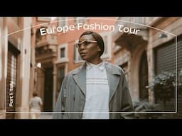 Europe Vlog Part 1: Italy Fashion Tour with Venus Williams