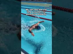 How I work on self-talk when I swim butterfly