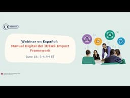 IDEAS Toolkit Spanish Webinar