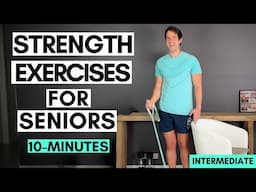 Strength Exercises For Seniors - 10 Minute, Upper Body (Bands And Weights)