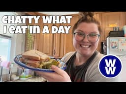 REALISTIC WHAT I EAT IN A DAY | WW