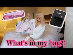 What's in my STAYCATION bag!? - my boyfriend surprised me 🥰🥰