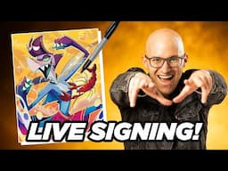 Helluva Boss' "Chaz" Voice Actor Eric Schwartz Signs Your Prints LIVE!