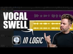 How to Create a Reverse Vocal Swell in Logic