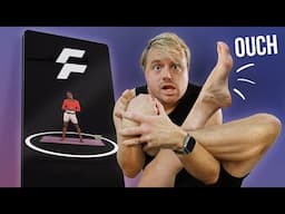 This was humbling...🤣 Starting YOGA with FITURE! (Smart Fitness Mirror)