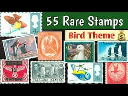 Most Valuable Stamps In The World - Bird Theme Part 3 | Rare Stamp Collection