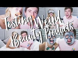 Testing Weird Beauty Products With Mark | Zoella