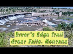 Triking the River's Edge Trail, Great Falls, Montana