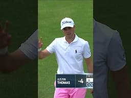 JT’s historic 63. Pink pants. So much swag 😎