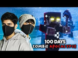 We Spent 100 Days in a ZOMBIE APOCALYPSE!