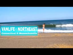 VANLIFE in the Northeast USA - CT & MA  | Solo Female Van life // USA Vanlife Road Trip-Ep.7