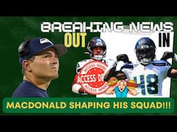 OMG: Seahawks HC Macdonald ain't F'n Around! | Released LEADING TACKLER in MAJOR SHAKEUP!