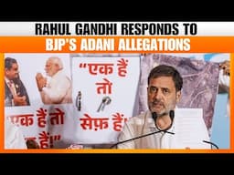 Rahul Gandhi Addresses A Press Conference On Gautam Adani And BJP’s Allegation | News9