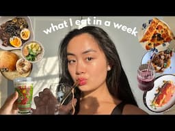 a VERY realistic what I eat in a week