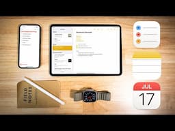 The Ultimate Apple Productivity Setup - Capture, Organize, Take Action