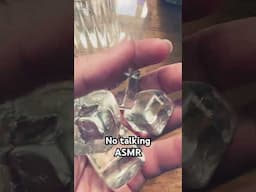 Glass Cubes #asmr #asmrshorts #notalkingasmr