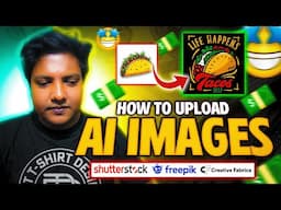 🔥 How to upload AI images to 🤑 Microstock 🤑 Freepik, Creative Fabrica, Shutterstock, Adobe Stock